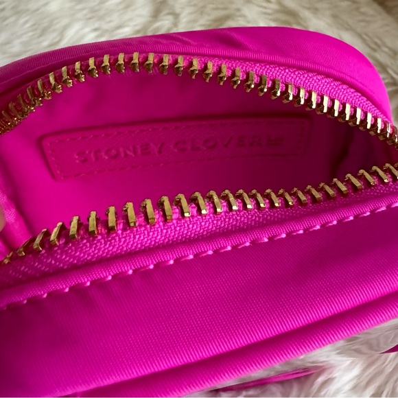 Stoney Clover Lane Clear Front Mini Pouch in Fuchsia - Picture 10 of 11